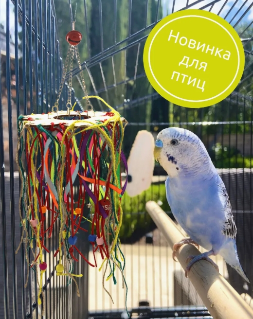 Игрушка для птиц "Цветочек"" GoSi