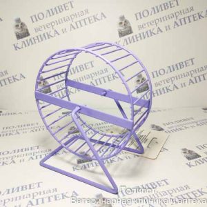 Колесо беговое Зарядка (WL01) для мелких животных металлическое, 115мм Triol
