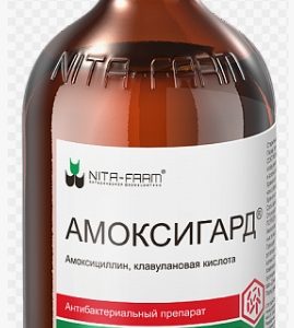 Амоксигард сусп. д/инъекций 100мл