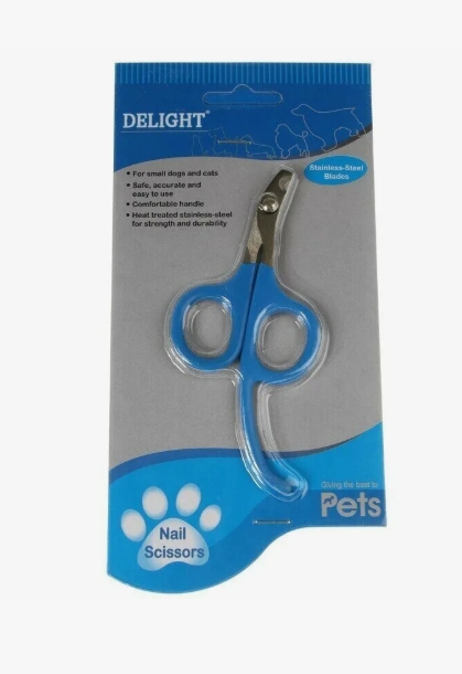 Когтерез-ножницы DeLIGHT большой загнутый для кошки 3901