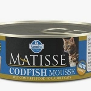 Фармина MATISSE CAT MOUSSE CODFISH Консервы для кошек мусс 300г Треска (5926)