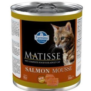 Фармина MATISSE CAT MOUSSE SALMON Консервы для кошек мусс 300г Лосось (5902)