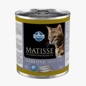 Фармина MATISSE CAT MOUSSE SARDINE Консервы для кошек мусс 300г Сардина (5919)