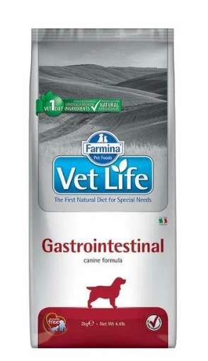 Фармина Vet Life GASTRO-INTESTINAL Корм д/взр. собак с проблемами ЖКТ 2кг (5289)