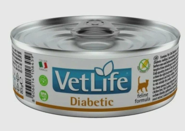 Фармина VET LIFE NATURAL DIET CAT DIABETIC Консервы д/кошек при диабете 85г (6459)