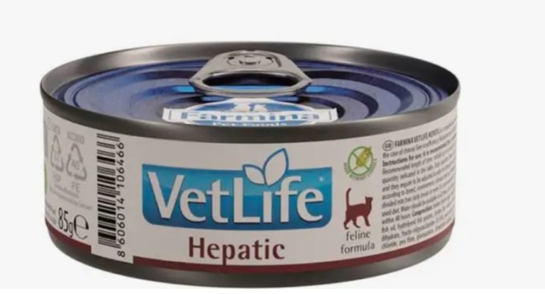 Фармина VET LIFE NATURAL DIET CAT HEPATIC Консервы д/кошек при заболевании печени 85г (6466)