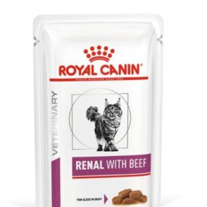 Royal Canin Renal влажный корм д/взр. кошек при почечной недостаточности 85г Говядина