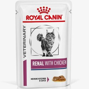 Royal Canin Renal влажный корм д/взр. кошек при почечной недостаточности 85г Курица