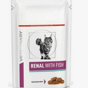 Royal Canin Renal влажный корм д/взр. кошек при почечной недостаточности 85г Рыба
