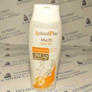Animal Play жидкое мыло д/лап Пантенол/Экстракт череды 250мл