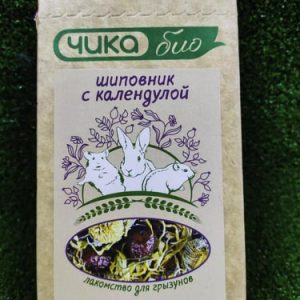 Чика Био Лакомство Шиповник с Календулой для грызунов 110г