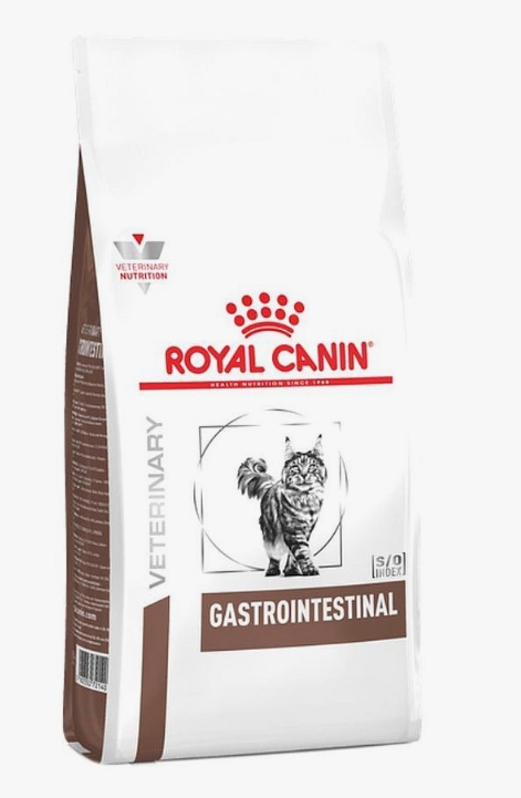 Royal Canin Gastrointestinal Корм диет. д/взр. кошек при наруш. пищеварения 2кг