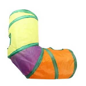 Игрушка  д/кошек Тоннель 48х48х25см угловой