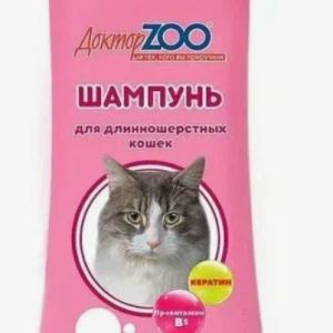 Шампунь Доктор Зоо для кошек длинношерстных 250мл ZR0631