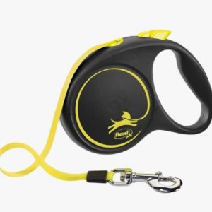Поводок-рулетка Flexi Fun tape L 5 m 50 kg Neon