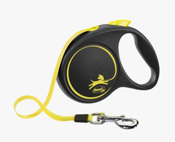Поводок-рулетка Flexi Fun tape L 5 m 50 kg Neon