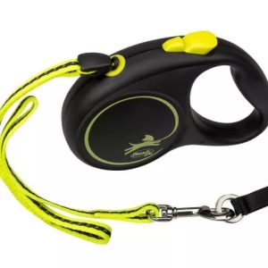 Поводок-рулетка Flexi Fun сord XS 3 m 8 Kg Neon