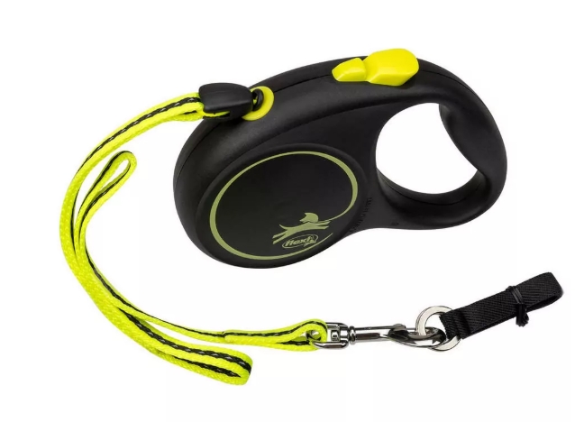 Поводок-рулетка Flexi Fun сord XS 3 m 8 Kg Neon