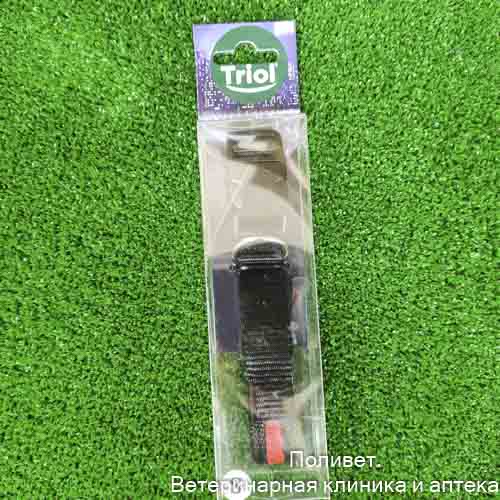 Ошейник светодиодный NIGHT CITY красный S, 20*230-310мм, Triol LD06S