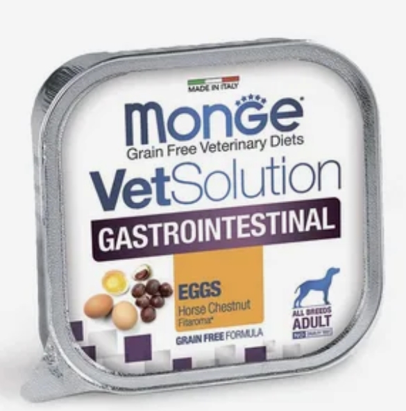 Monge VetSolution Dog Gastrointestinal Гастроинтестинал для собак при заболеваниях ЖКТ 150г