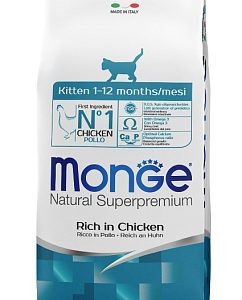 Сухой корм Monge Cat Daily Line для котят и беременных кошек, из курицы 1,5 кг