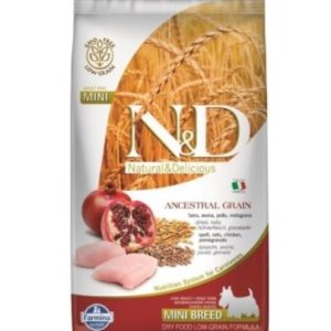 Фармина НД АНЦЕСТРАЛ ДОГ CHICKEN, SPELT, OATS&POMEGRANTE Adult mini Корм д/взр. собак мелких пород 2