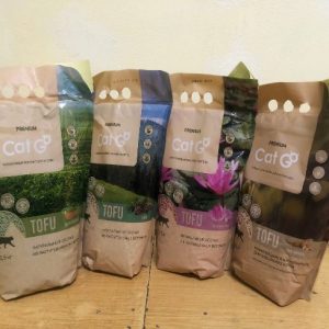 Кэт Гоу Наполнитель д/кош.туалета Cat Go TOFU Комкующийся ТОФУ Хвоя 6л (2,5кг)
