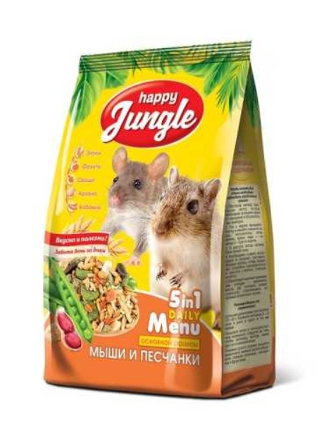 HJ Корм для мышей и песчанок 400г (6164)