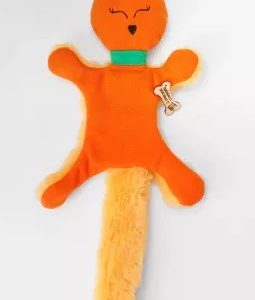 sh-08542 GoSi Игрушка-шкурка для собак "ЛИСЕНОК КУМКВАТ"