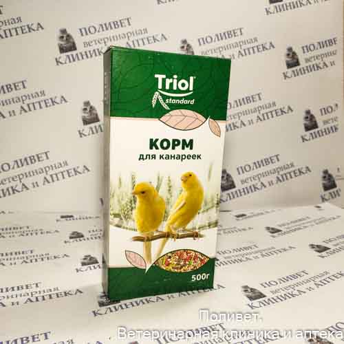 Корм Triol Standard для канареек, 500г