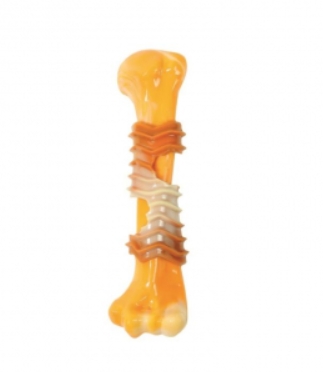 Игрушка для собак Карнивор кость, вкус бекона, желтая 17.8 x 4.9 x 4 см MPets 10650699