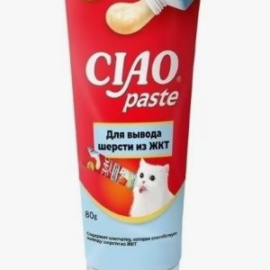 INABA Paste паста для кошек для вывода шерсти из ЖКТ Тунец Магуро 80г Инаба RU1401