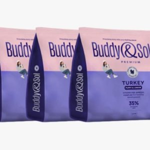 Buddy&Sol PREMIUM PUPPY&JUNIOR Сухой корм д/щенков и юниоров Индейка 1,8кг (2951)