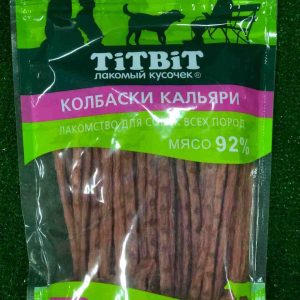 Titbit Колбаса Кальяри д/собак всех пород 350г XXL