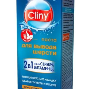 Клини Паста д/вывода шерсти 200мл Курица