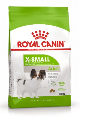 Royal Canin X-Small Adult Корм д/взр. собак миниат. пород до 4кг от 10 мес. 500г