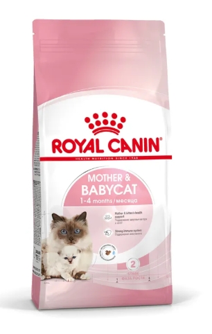 Royal Canin Mother&Babycat Корм д/котят до 4мес, д/кошек в период берем. и лактации 400г