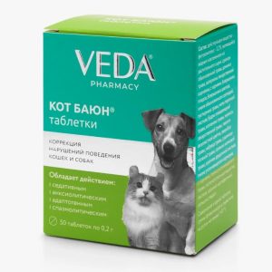 Кот Баюн таб. д/перор. применения д/кошек/собак №50