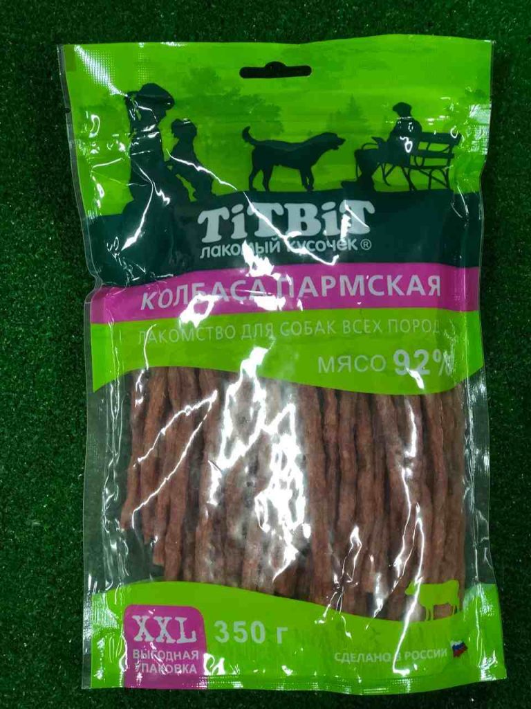 Titbit Колбаса Пармская д/собак всех пород 350г XXL