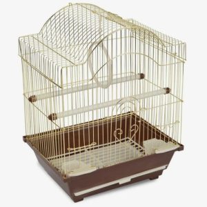 Triol клетка 2113G д/птиц золото 300x230x390мм