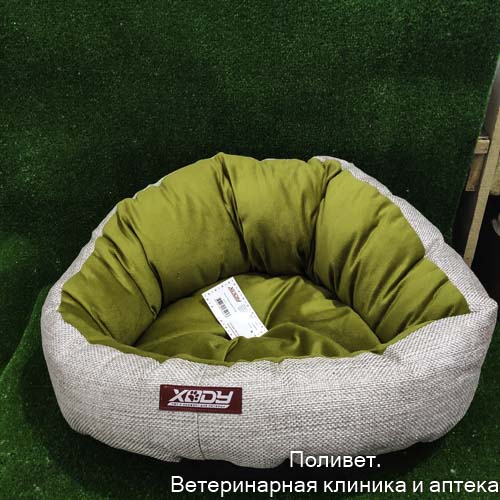Лежак Подиум  (флок) OLIVE
