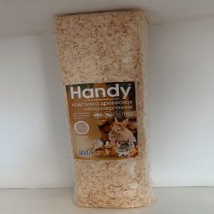 Подстилка опилки древесная гипоаллергенная Handy soft litter 650гр шт