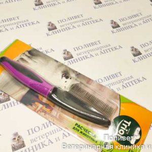Triol расческа с частыми зубьями Стандарт 53x210мм блистер
