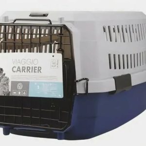 Контейнер-переноска VIAGGIO XS сине/серый 48,3x32x25,2см (