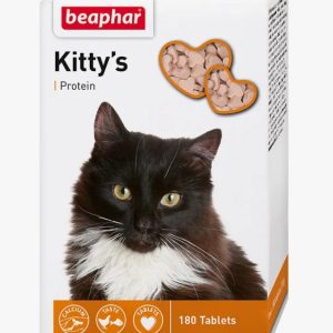 БЕАФАР Витамины Kitty`s+Protein д/кошек 180таб.