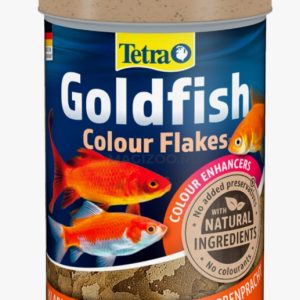 Tetra Goldfish Color Flakes Корм усиливающий окраску д/золотых рыбок 100мл (хлопья)