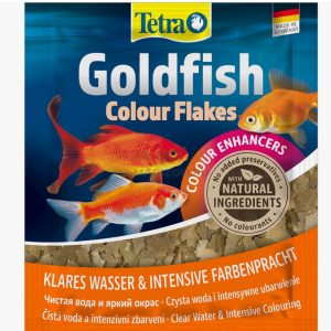 Tetra Goldfish Color Flakes Корм усиливающий окраску д/золотых рыбок 12г (хлопья)