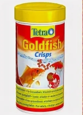 Tetra GoldFish Crisps Корм д/золотых рыбок 250мл (чипсы)