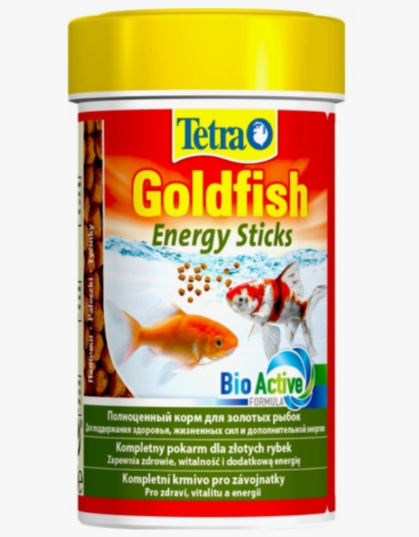 Tetra Goldfish Energy Корм энергетический д/золотых рыбок 100мл (палочки)