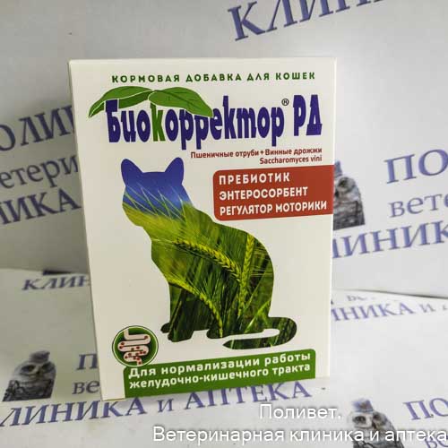 Биокорректор РД для кошек №60